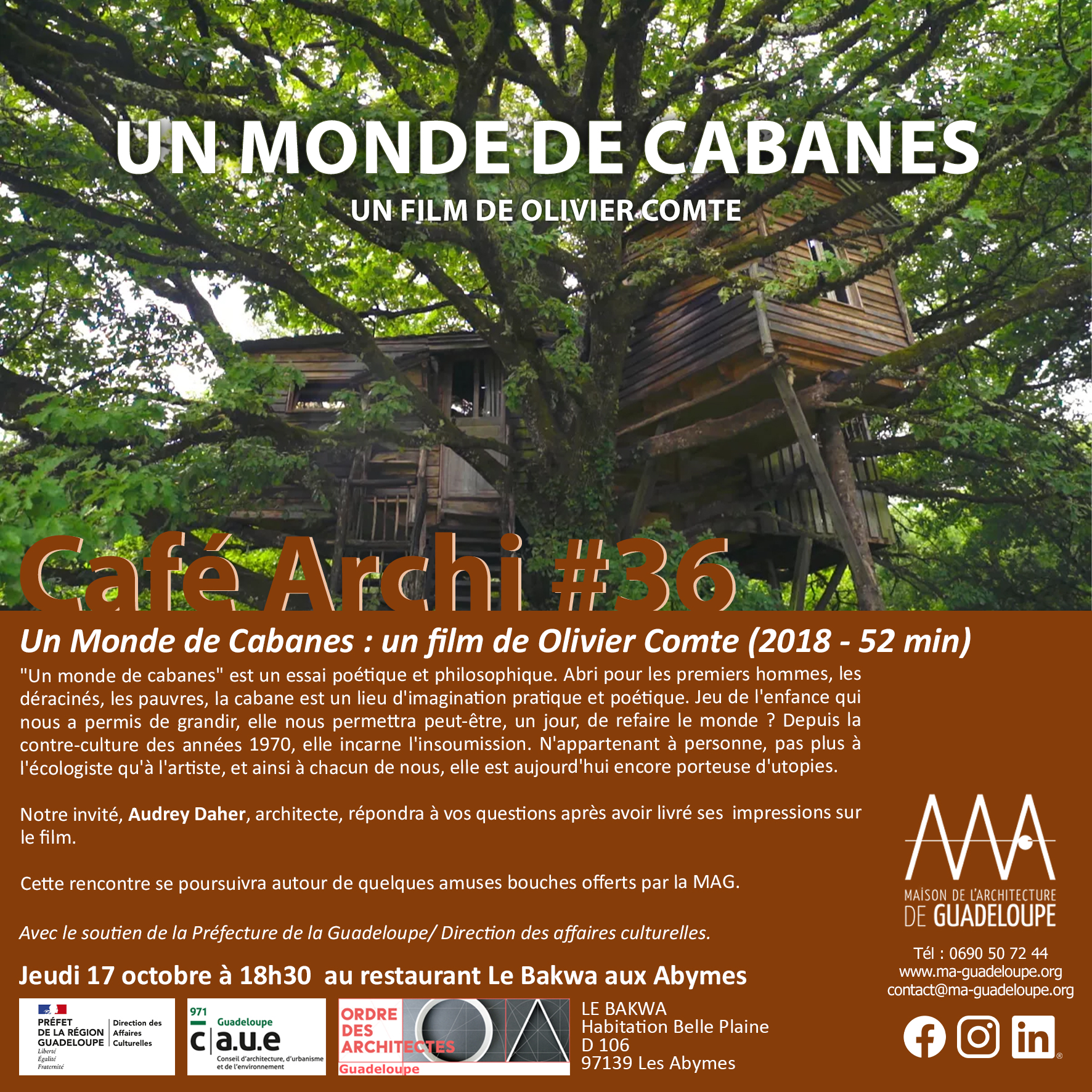 You are currently viewing Café Archi #36 : Un Monde de Cabanes de Olivier Comte